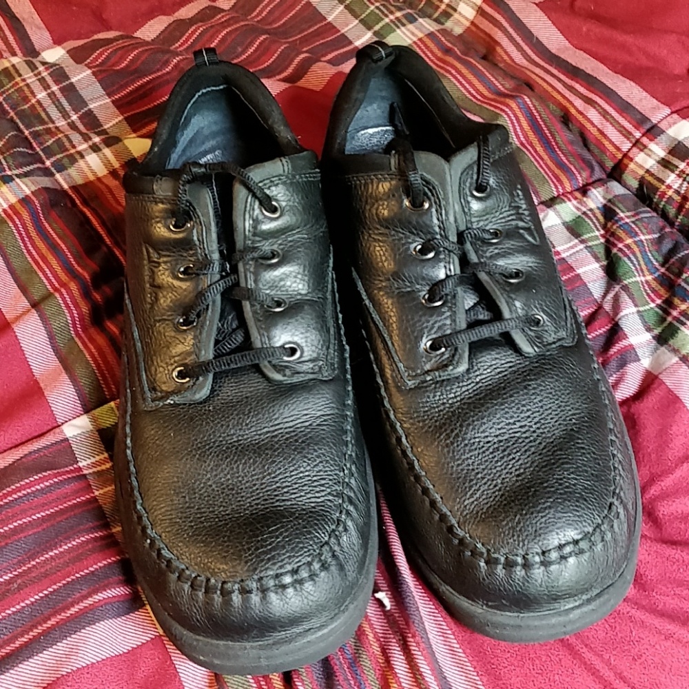 Clarks Travel  Trek leather oxford mens size 13 W